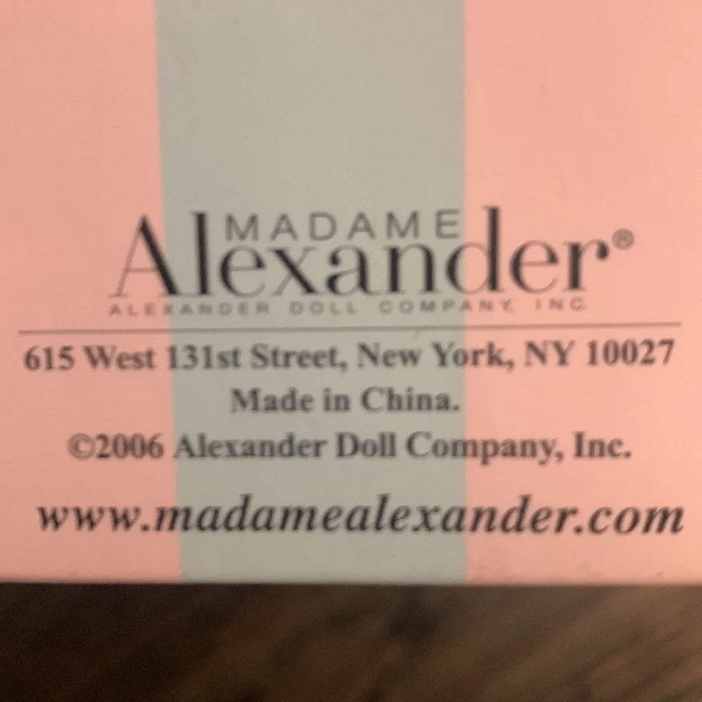 Madame Alexander-It’s Your Birthday, Eat Cake! Doll - Picture 3 of 3